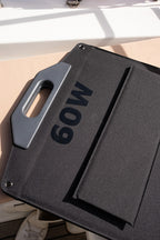Panneau solaire pliable 60 W Noir