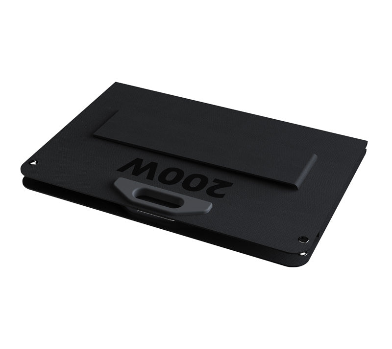Panneau solaire pliable 200 W Noir