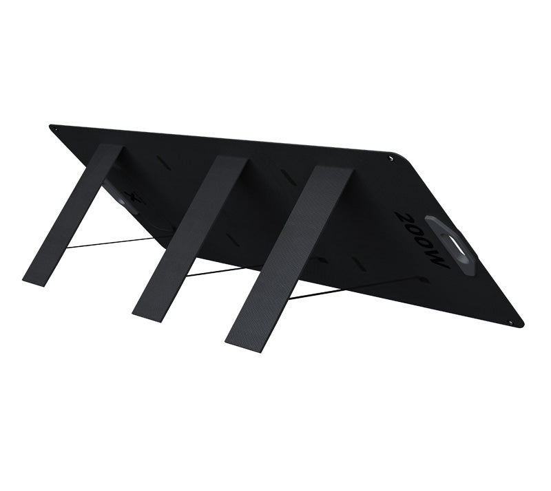 Panneau solaire pliable 200 W Noir