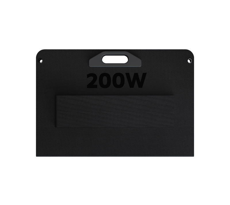Panneau solaire pliable 200 W Noir