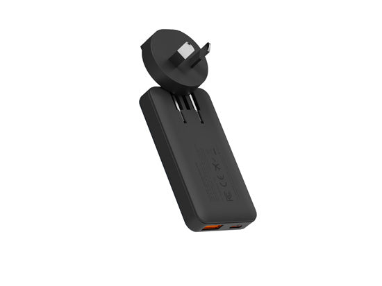 Chargeur de voyage rapide 65W avec câble