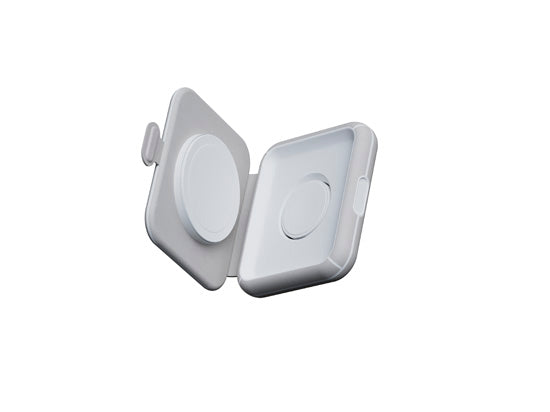 Chargeur de voyage sans fil pliable 2-en-1