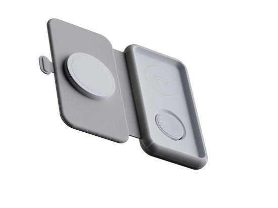 Chargeur de voyage sans fil pliable 3-en-1