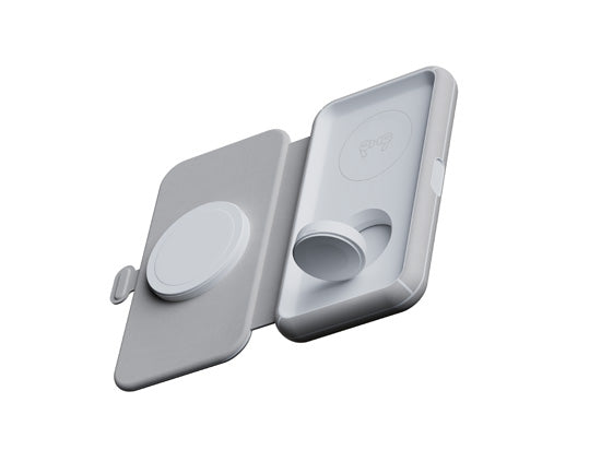 Chargeur de voyage sans fil pliable 3-en-1