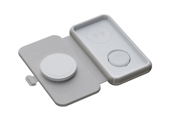 Chargeur de voyage sans fil pliable 3-en-1