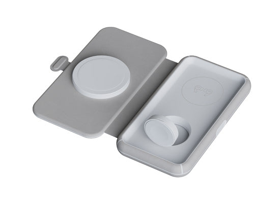 Chargeur de voyage sans fil pliable 3-en-1