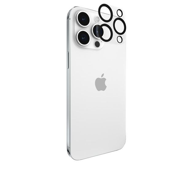 Verre de protection caméra iPhone 15 Pro & iPhone 15 Pro Max Clear