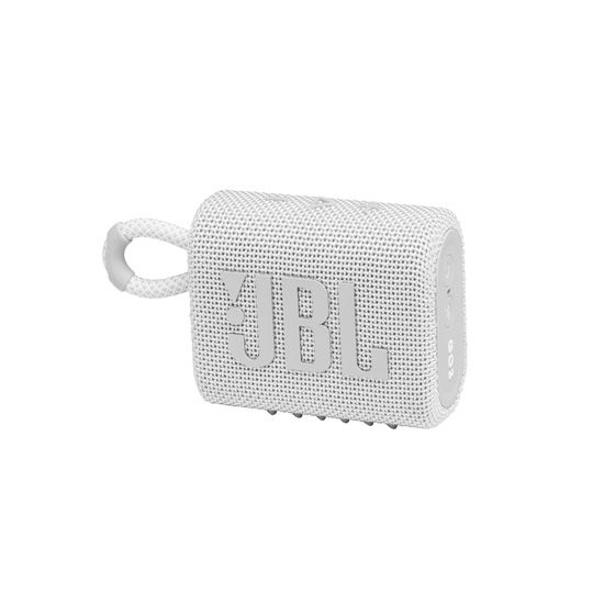 Mini enceinte portable Go 3 Blanc Bluetooth