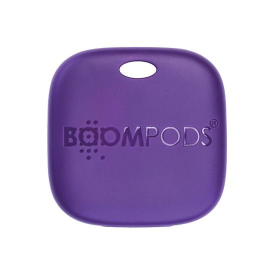 Boomtag rechargeable Violet - Boompods