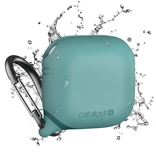 Coque Waterproof avec Mousqueton AirPods 4 Vert - Catalyst