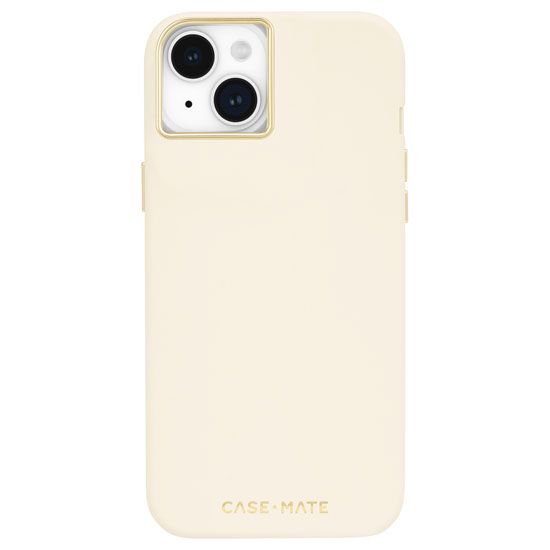 Silicone MagSafe iPhone 15 Plus Beige - Case Mate