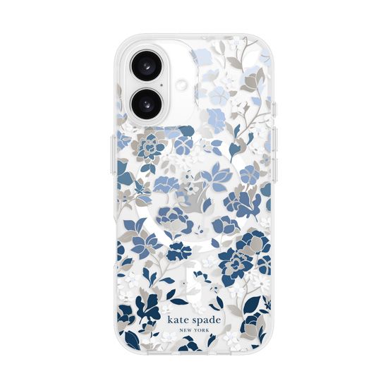 Kate Spade Flowerbed Blue Magsafe iPhone 16 - Case Mate