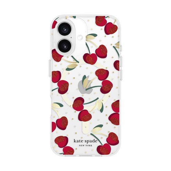 Kate Spade Cherry Dot Magsafe iPhone 16 - Case Mate