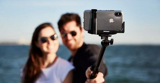 Linq - Perche Selfie Sans-fil Bluetooth avec Fonction Trépied