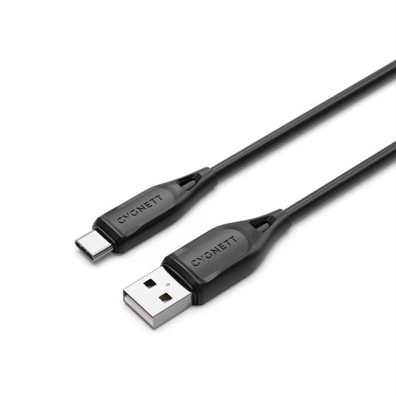 Câble Essential USB-C vers USB-A (1m) Noir - Cygnett
