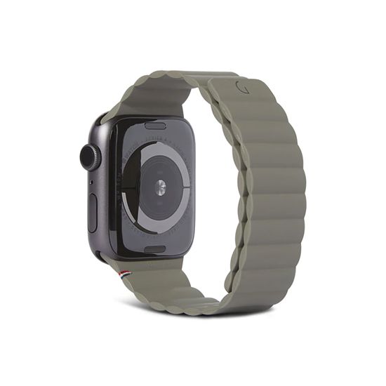 Bracelet Silicone magnétique Traction Lite 38/40/41mm Olive - Decoded