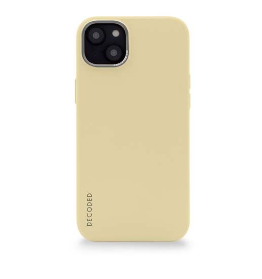 Coque MagSafe Silicone Antimicrobienne iPhone 14 Plus Beige - Decoded