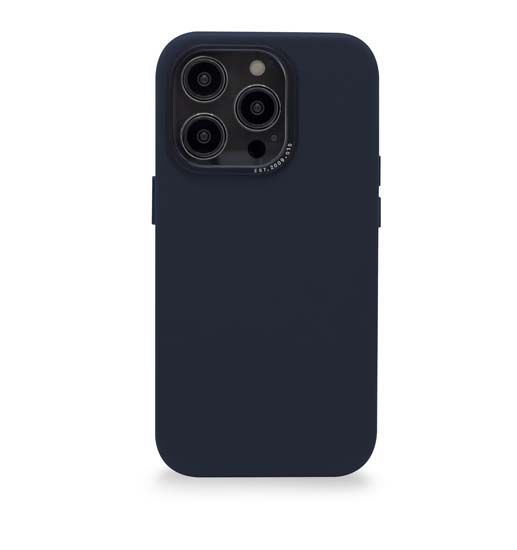 Coque MagSafe en cuir iPhone 14 Pro Bleu - Decoded