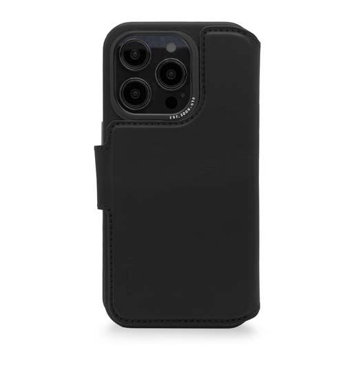 Folio Détachable MagSafe en cuir iPhone 14 Pro Noir - Decoded