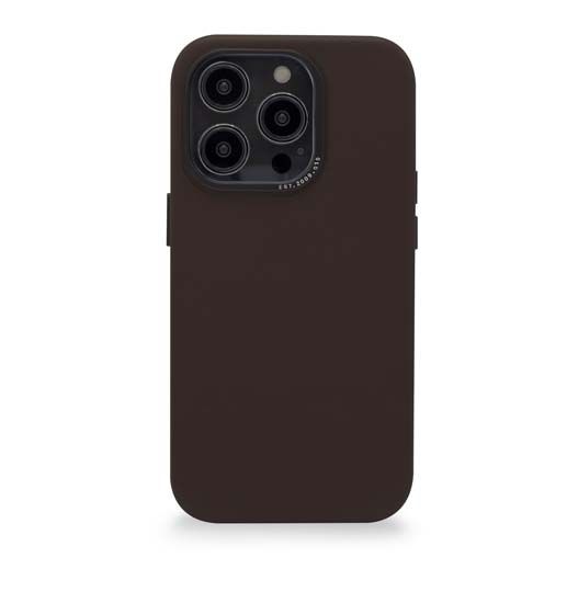 Coque MagSafe en cuir iPhone 14 Pro Max Marron - Decoded