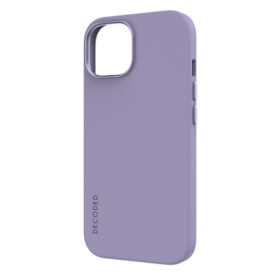 Coque MagSafe Silicone Antimicrobienne iPhone 15 Lavande - Decoded
