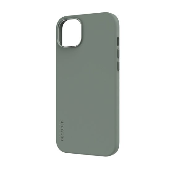 Coque MagSafe Silicone Antimicrobienne iPhone 15 Plus Vert - Decoded
