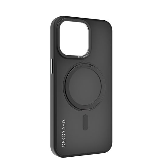 Loop Stand Plastique Recyclé iPhone 15 Pro Max Noir - Decoded