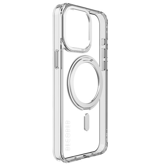Loop Stand Plastique Recyclé iPhone 15 Pro Max Clear - Decoded