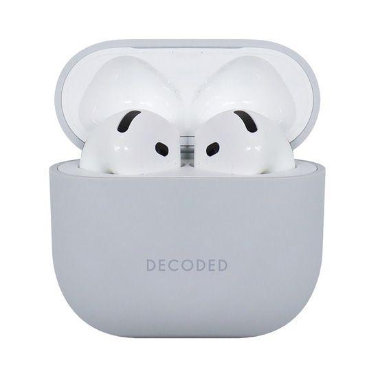 AirCase Silicone AirPods 4 Gris - Decoded