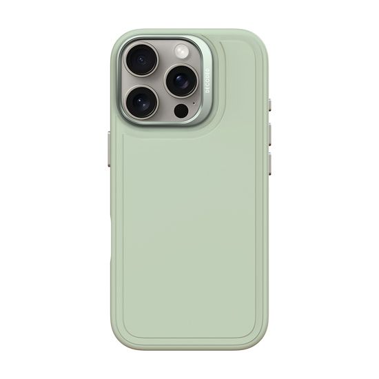 Coque Stacks Antimicrobienne iPhone 16 Pro Mint Green - Decoded