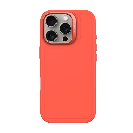 Coque Stacks Antimicrobienne iPhone 16 Pro Tangerine - Decoded