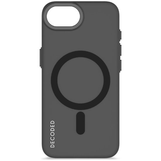 Coque MagSafe Plastique Recyclé iPhone 16e Noir - Decoded