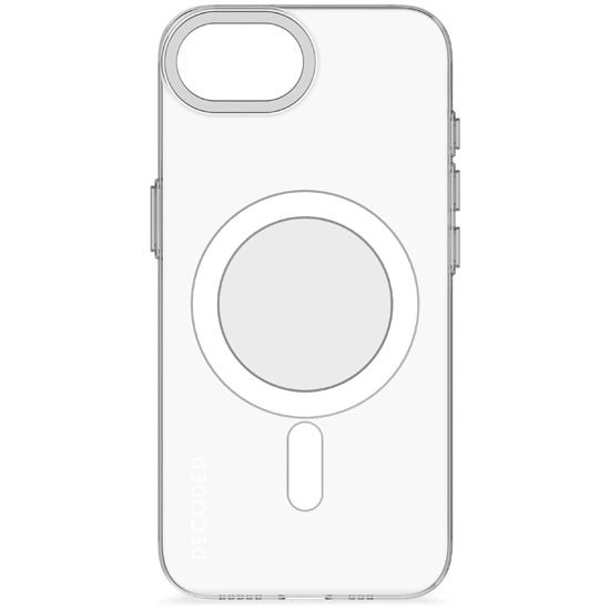 Coque MagSafe Plastique Recyclé iPhone 16e Transparent - Decoded