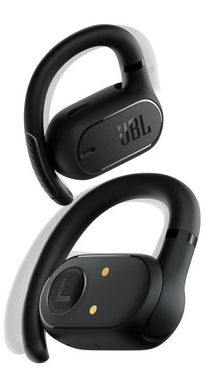 JBL Soundgear Sense, Écouteurs sans Fil à Conduction aérienne, Technologie  OpenSound, Indice de Protection IP54, jusqu'à 24h d'autonomie, en Noir