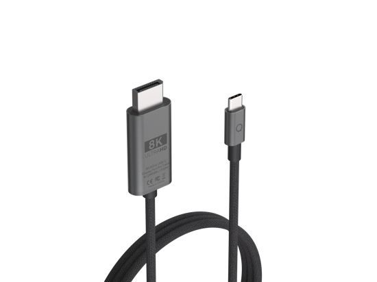 Câble Adaptateur USB-C à HDMI de 2m, 8K - Adaptateurs vidéo USB-C