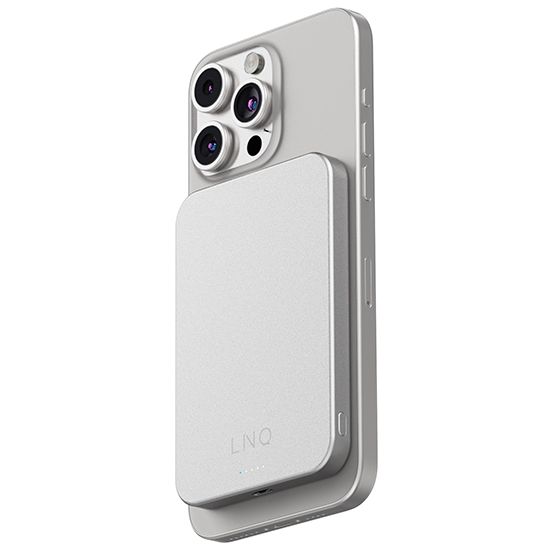 Batterie magnétique sans fil 5000mAh Gris - Linq