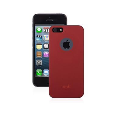 iGlaze iPhone 5/5S/SE Rouge - Moshi