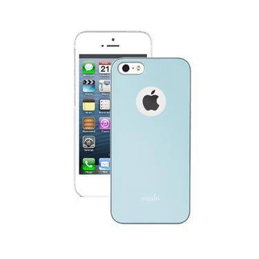 iGlaze iPhone 5/5S/SE Bleu - Moshi