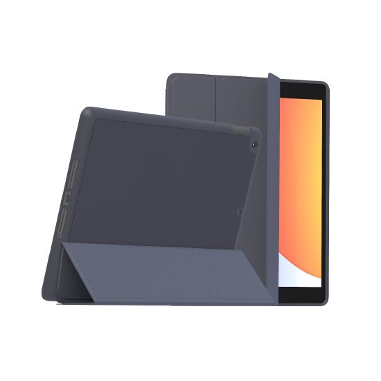 Folio Slim Skin iPad 10.2 (2019/20/21 - 7/8/9th gen) Bleu - MW