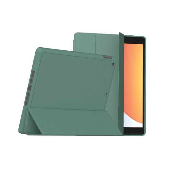 Folio Slim Skin iPad 10.2 (2019/20/21 - 7/8/9th gen) Vert - MW