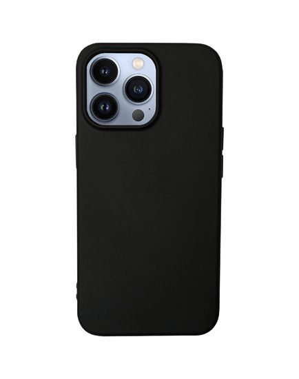 Coque Liquid TPU iPhone 13 Pro Noir Polybag - MW for Business