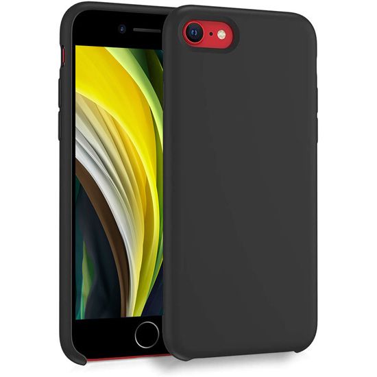 Liquid Silicon iPhone SE (2020/22 - 2nd/3rd gen) & 7/8 Noir Polybag - MW for Business