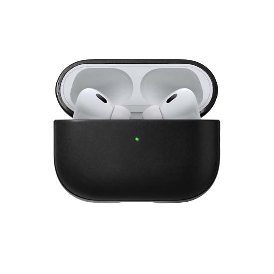 Coque Modern Leather AirPods Pro 2 Noir - Nomad