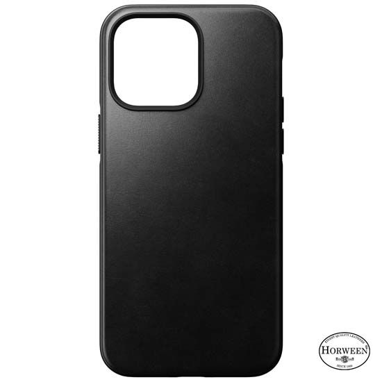 Modern Horween MagSafe iPhone 14 Pro Max Noir - Nomad
