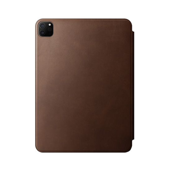 Folio Magnétique iPad Air 11(2024-M2)/10.9(2020/22-4th/5th gen)&Pro 11(2018/22-12/3/4th gen)Marron - Nomad