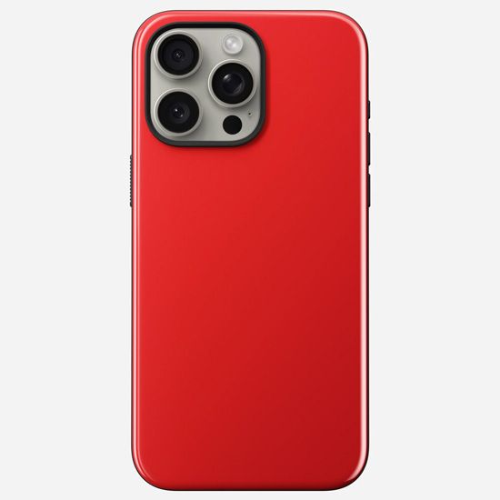Coque Sport iPhone 15 Pro Max Rouge - Nomad