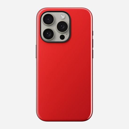 Coque Sport iPhone 15 Pro Rouge - Nomad