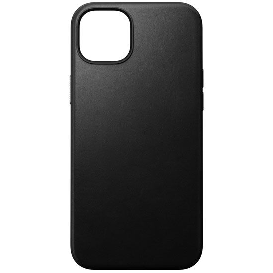 Coque Modern Cuir iPhone 15 Plus Plus Noir - Nomad