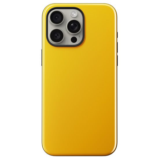 Coque Sport iPhone 15 Pro Max Jaune - Nomad