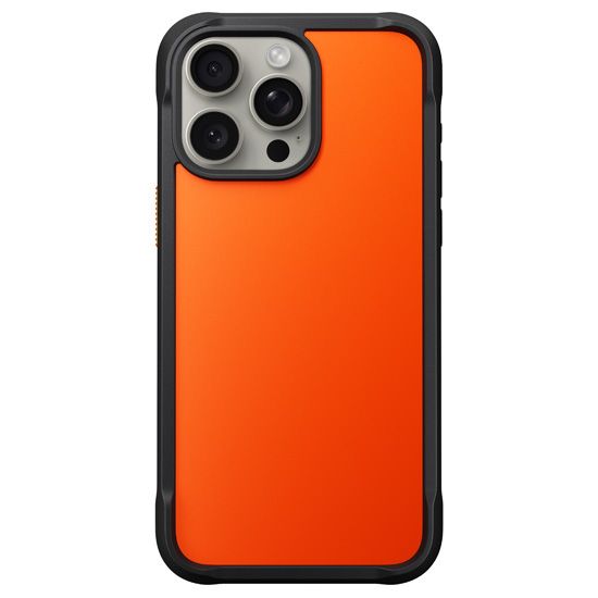 Coque Rugged iPhone 15 Pro Max Ultra Orange - Nomad